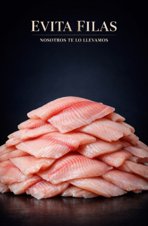 Tilapia Selecta 1KG Sellada al vacío para máxima frescura 👑 Calidad desde el origen