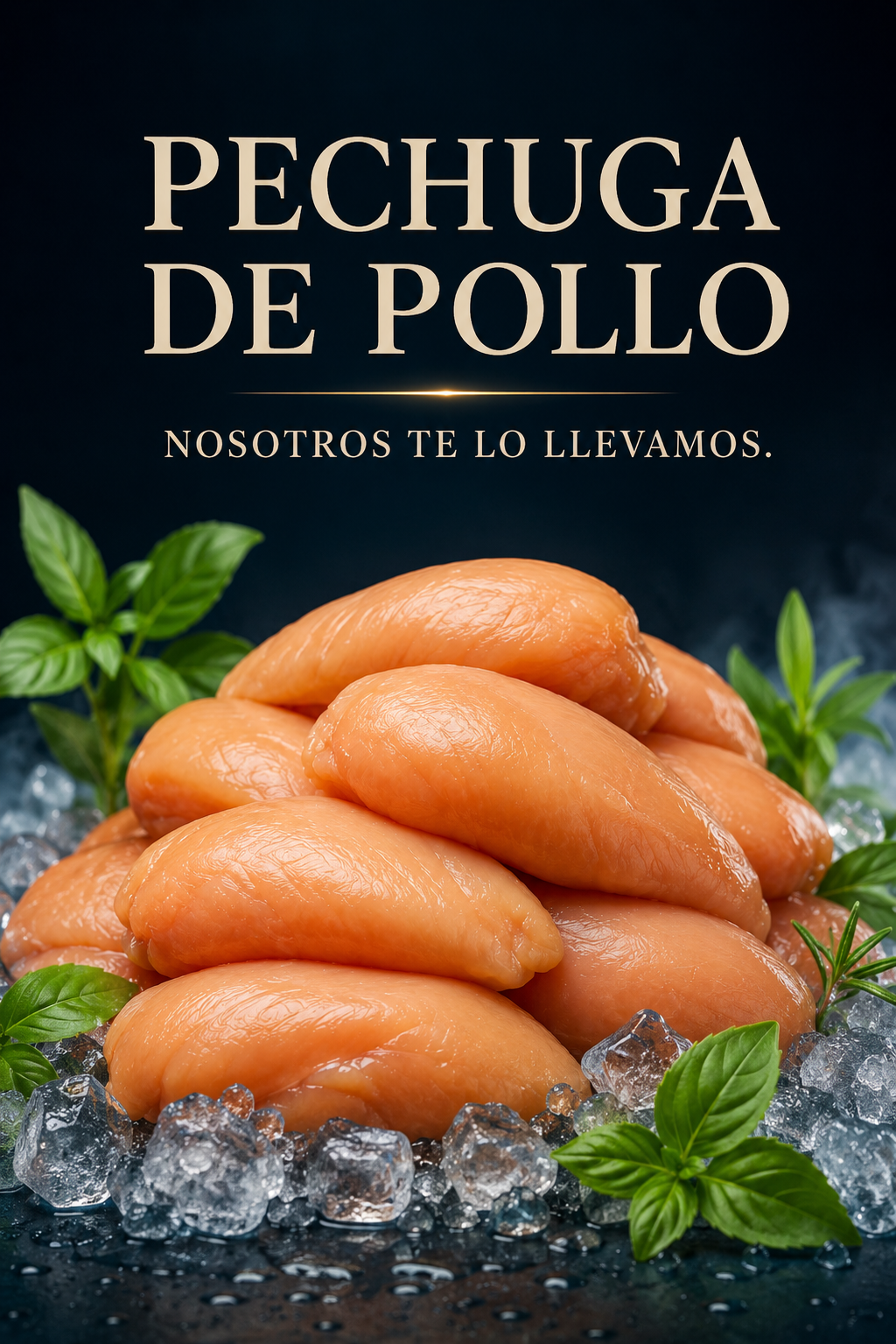Pechuga de Pollo – Limpia • Completa • Congelada